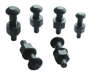 Round head reverse type high strength bolt