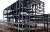 Multi-story steel works